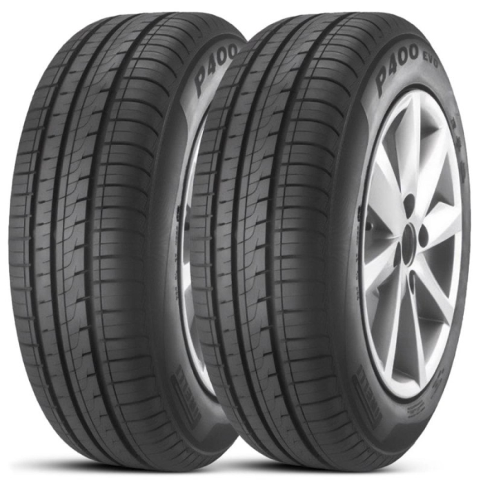 Kit 2 Pneu Aro 14 175/65R14 Pirelli 82H tl P400 Evo Kit 2 Pneu Aro 14 175/65R14 Pirelli 82H tl P400 Evo