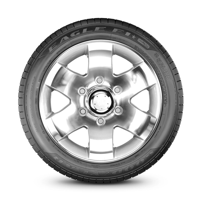Pneu Aro 18 Goodyear 255/60R18 Eagle F1 Asymmetric Suv At 112W