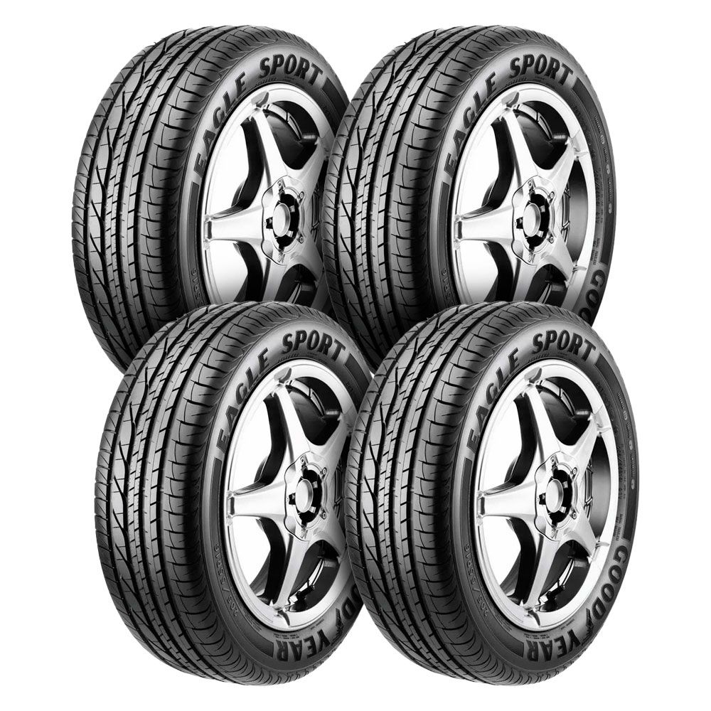 Kit 4 Pneus Aro 15 Goodyear Eagle Sport 195/65R15 91V