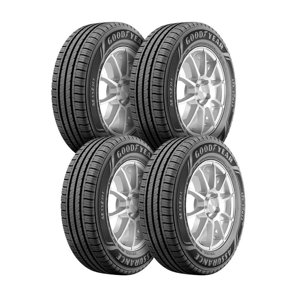 Kit 4 Pneus Aro 14 Goodyear Assurance Maxlife 175/65R14 86H