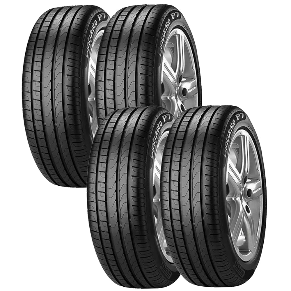Kit 4 Pneus Aro 15 Pirelli P7 Cinturato 205/60R15 91H