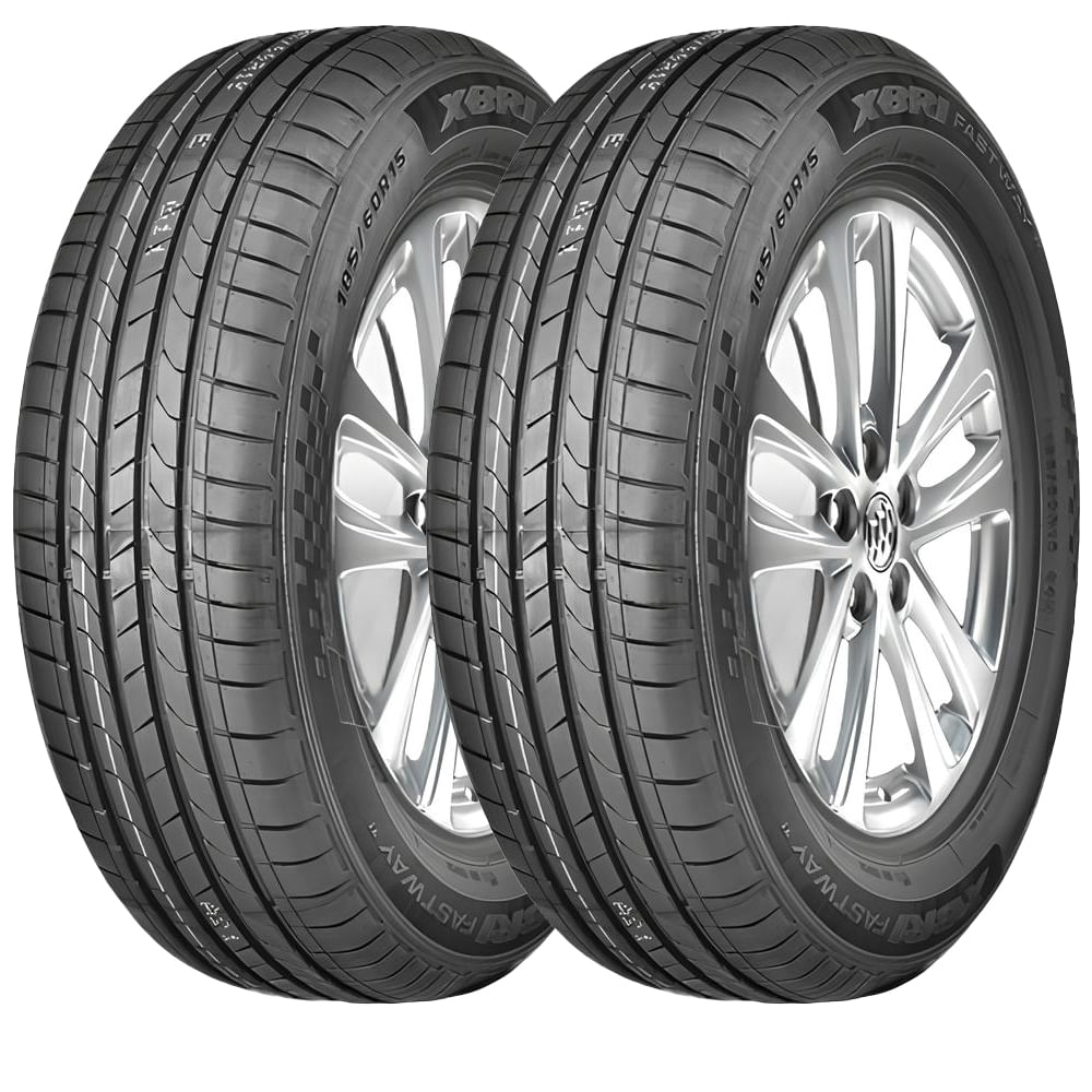 Kit 2 Pneus Aro 15 Xbri Fastway Y1 185/60R15 84H