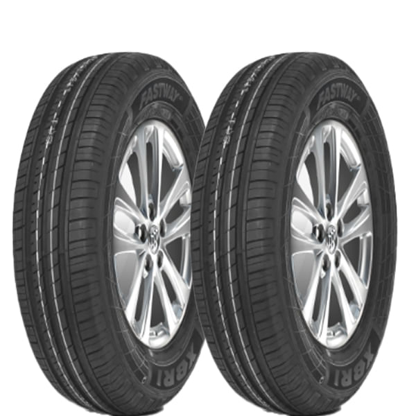 Kit 2 Pneus Aro 14 Xbri Fastway C1 175/75R14 86T