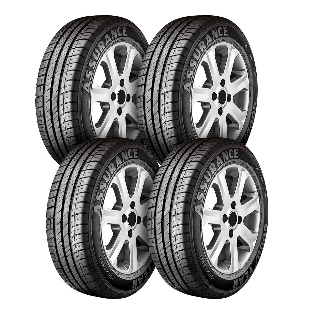Kit 4 Pneus Aro 13 Goodyear Assurance 175/70R13 82T